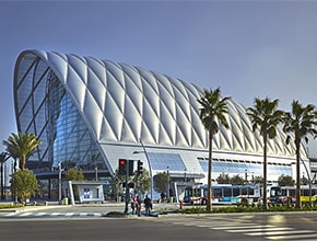 Futuristic building