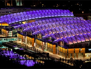 Futuristic building